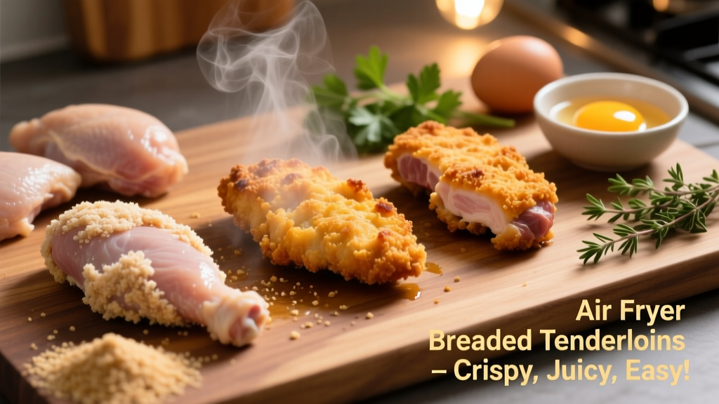 Air Fryer Breaded Tenderloins: Crispy, Juicy & Easy