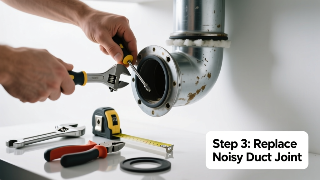 How to Replace a Noisy HVAC Duct Component