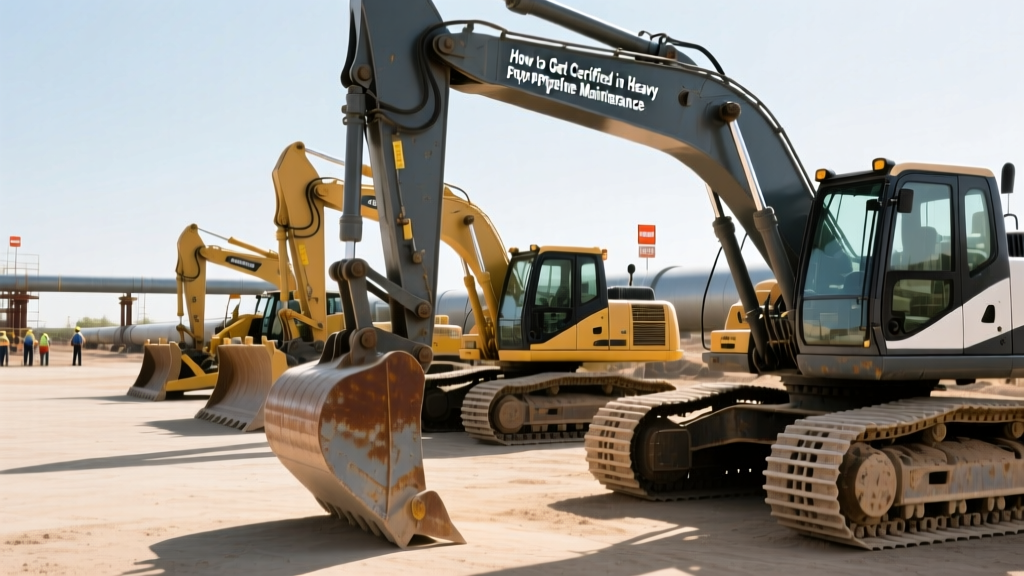 How to Get Certified in Heavy Equipment: Pipeline Maintenance