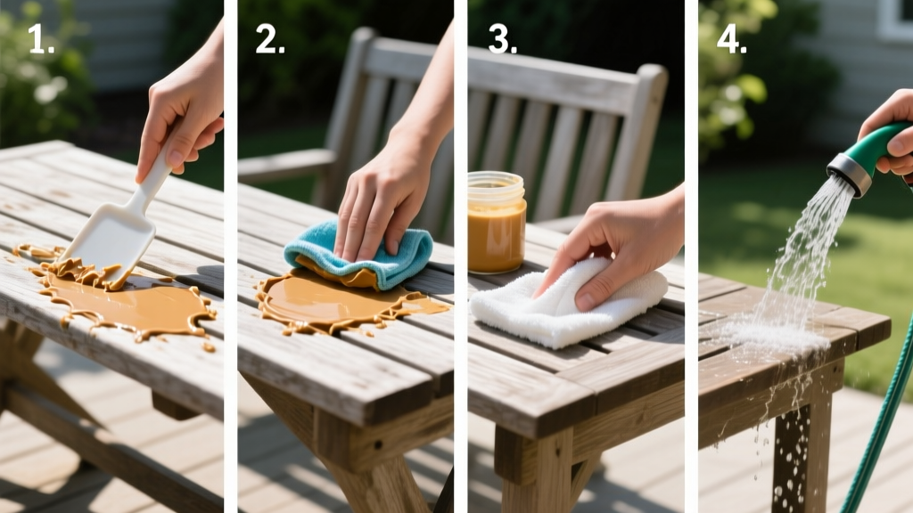 Proven: How to Get Peanut Butter Out of Patio Furniture
