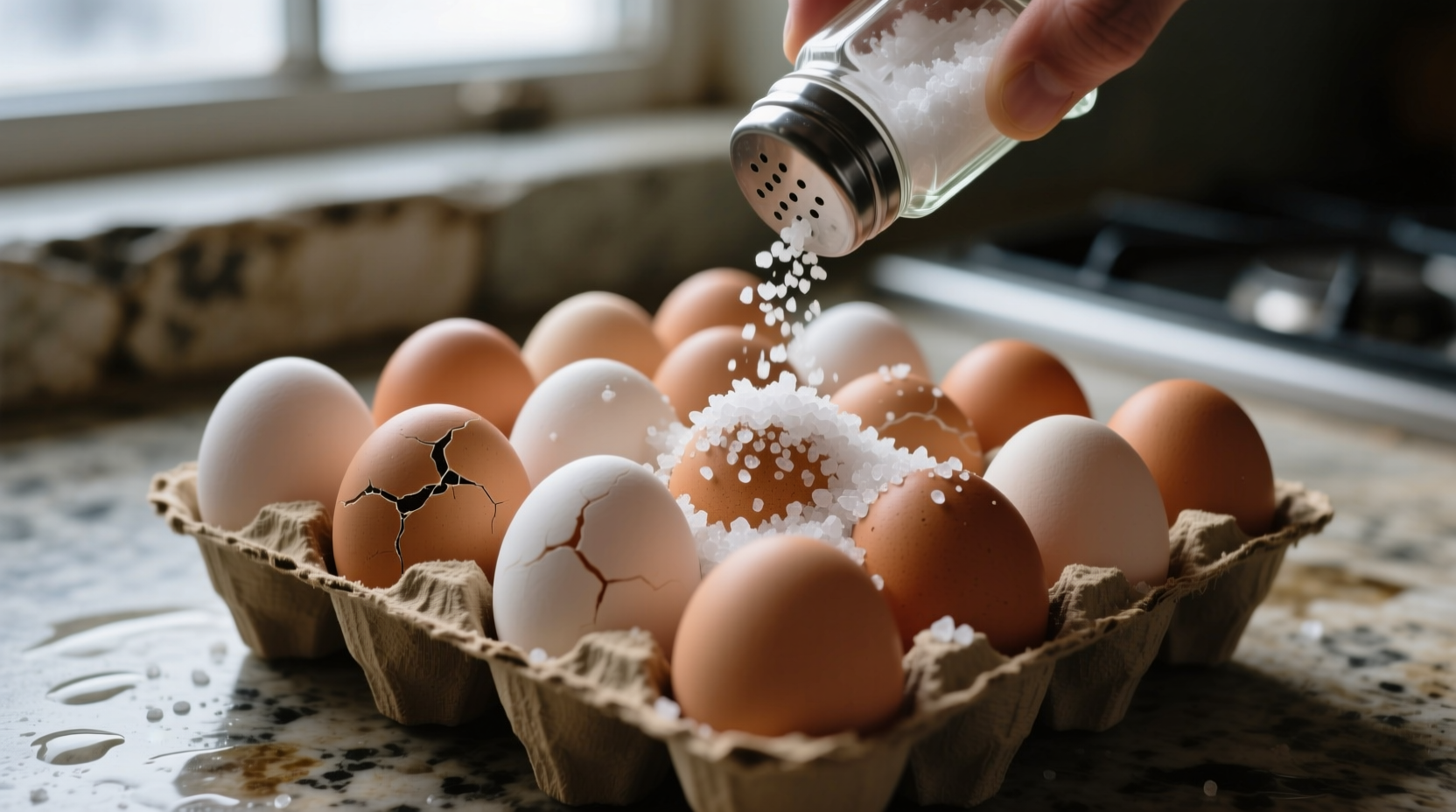 should you pre salt eggs