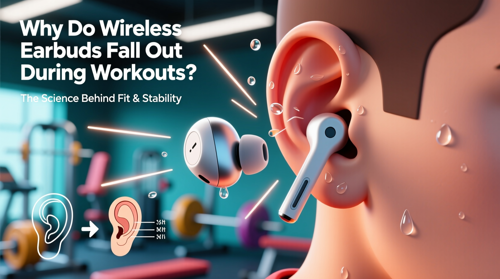 wireless earbuds falling out during workouts why it happens and how to stop it