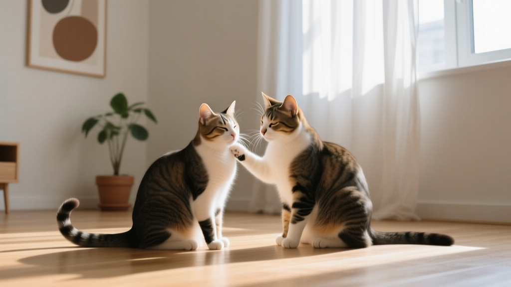 How to Read Your Cat's Behavior With Other Cats