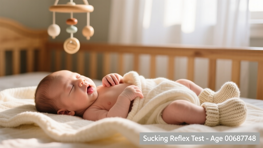 Newborn Sucking Reflex: Age Timeline, Neurological Mechanism, Clinical Testing Protocol (Test #00687748)
