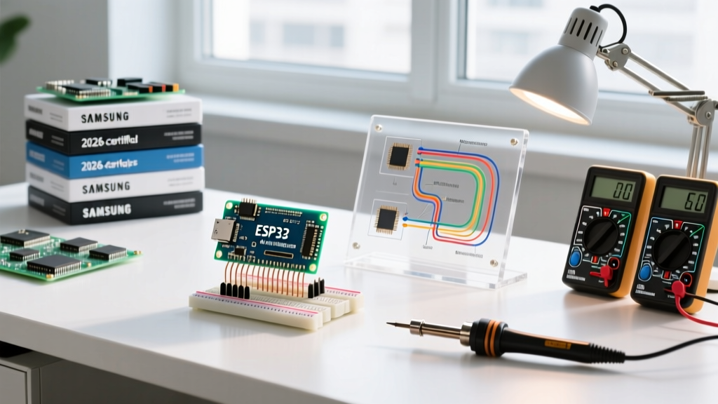 Gear for Qualification of Electronic Components Samsung Kerke-Chips