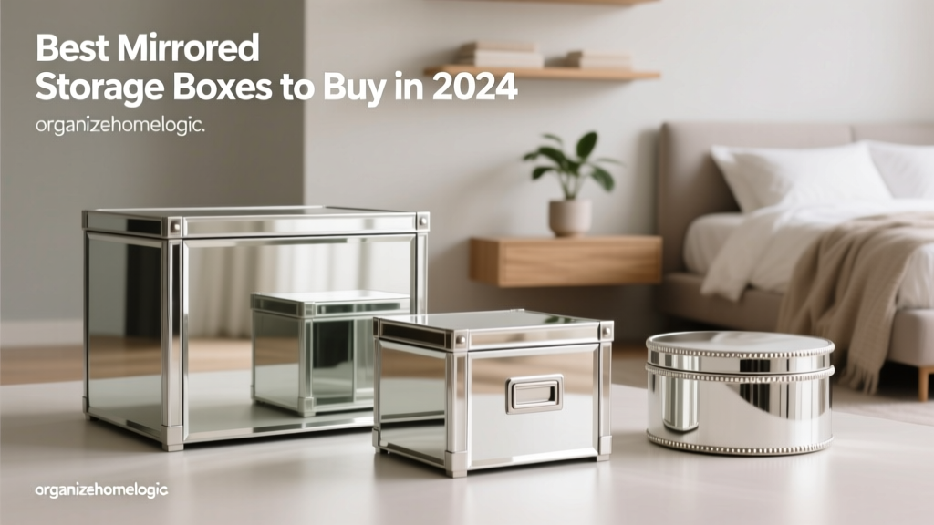 Best Mirrored Storage Boxes to Buy in 2024