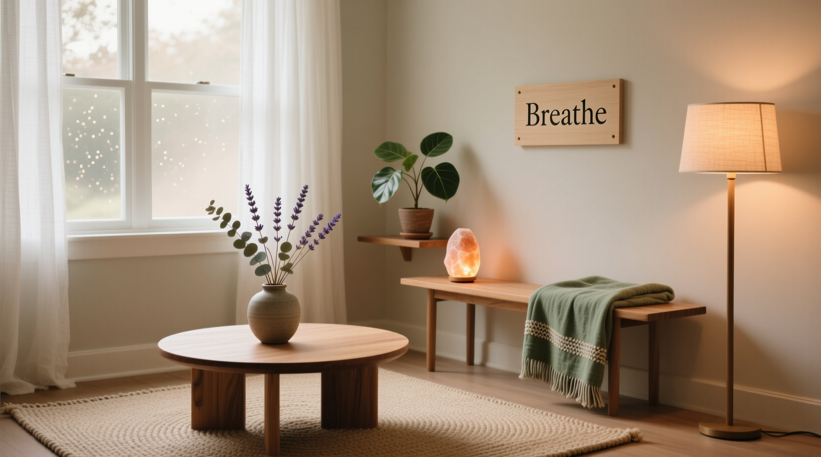 how to create a calming corner in your home for anxiety relief