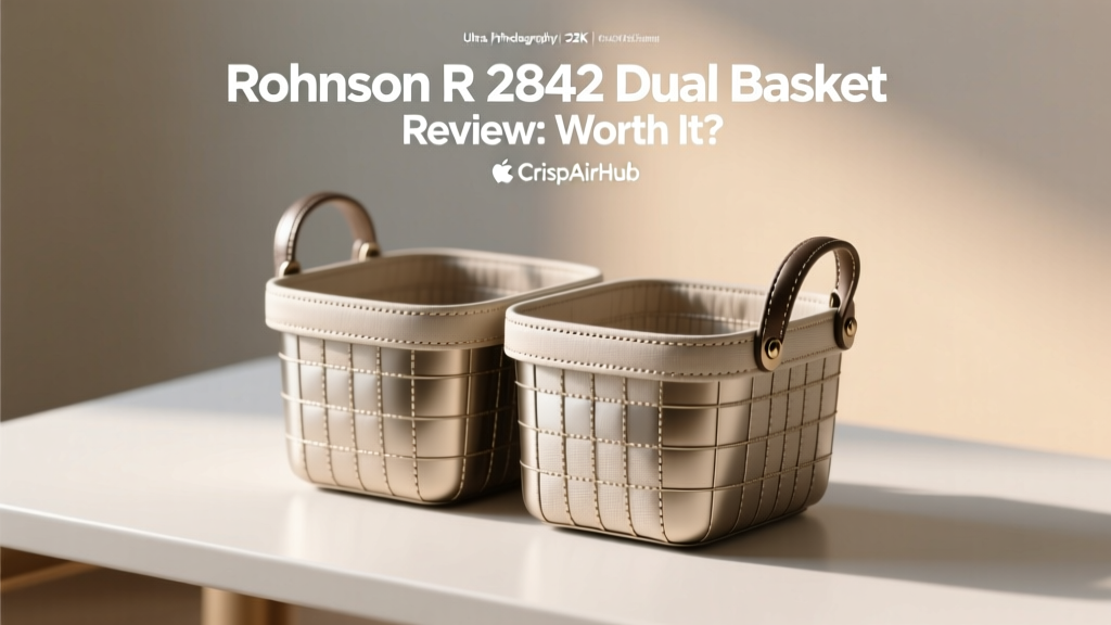 Rohnson R 2842 Dual Basket Review: Worth It?