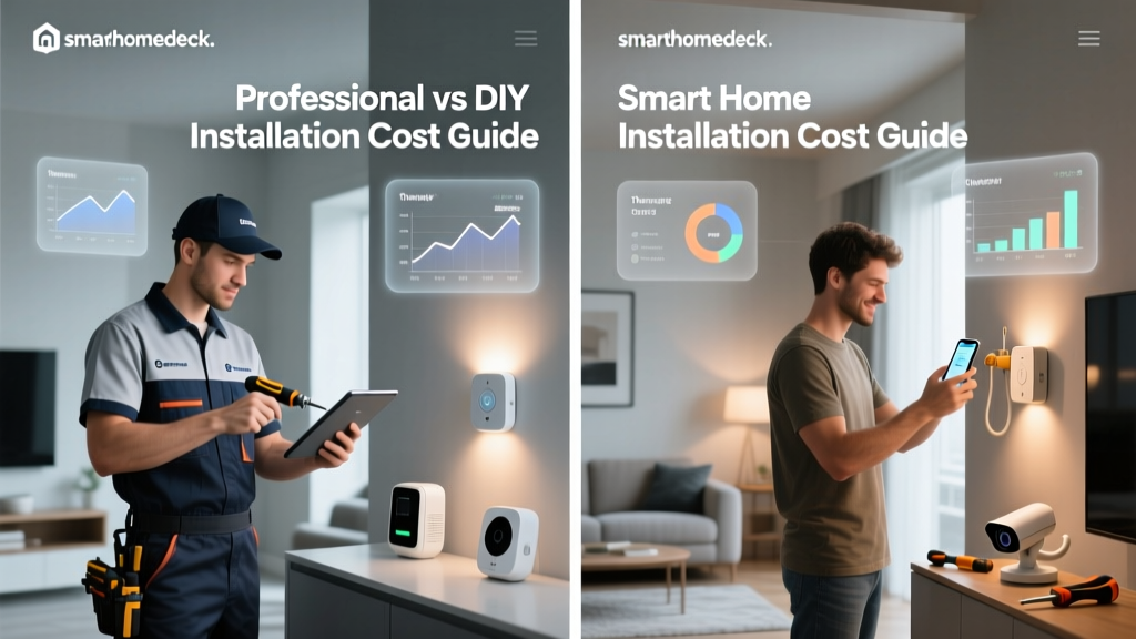 Professional vs DIY Smart Home Installation Cost Guide