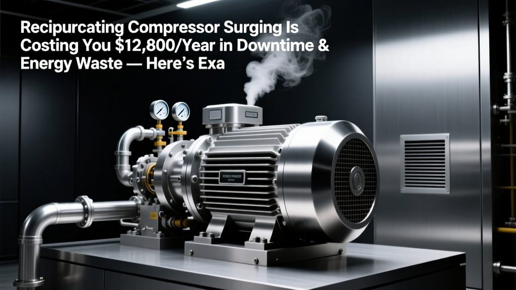 Fix Reciprocating Compressor Surging: Save $12.8K/Year