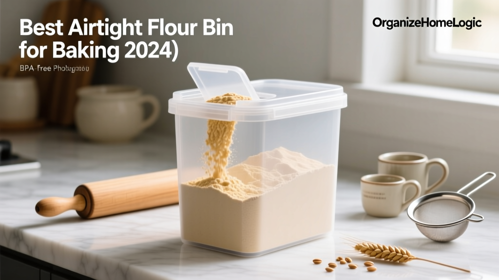 Best Airtight Flour Bin for Baking (2024)