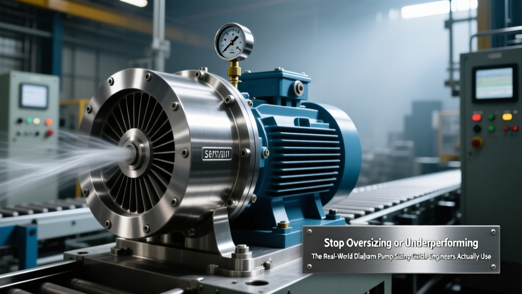 Diaphragm Pump Sizing Guide: NPSH, Viscosity & 5-Step Matrix