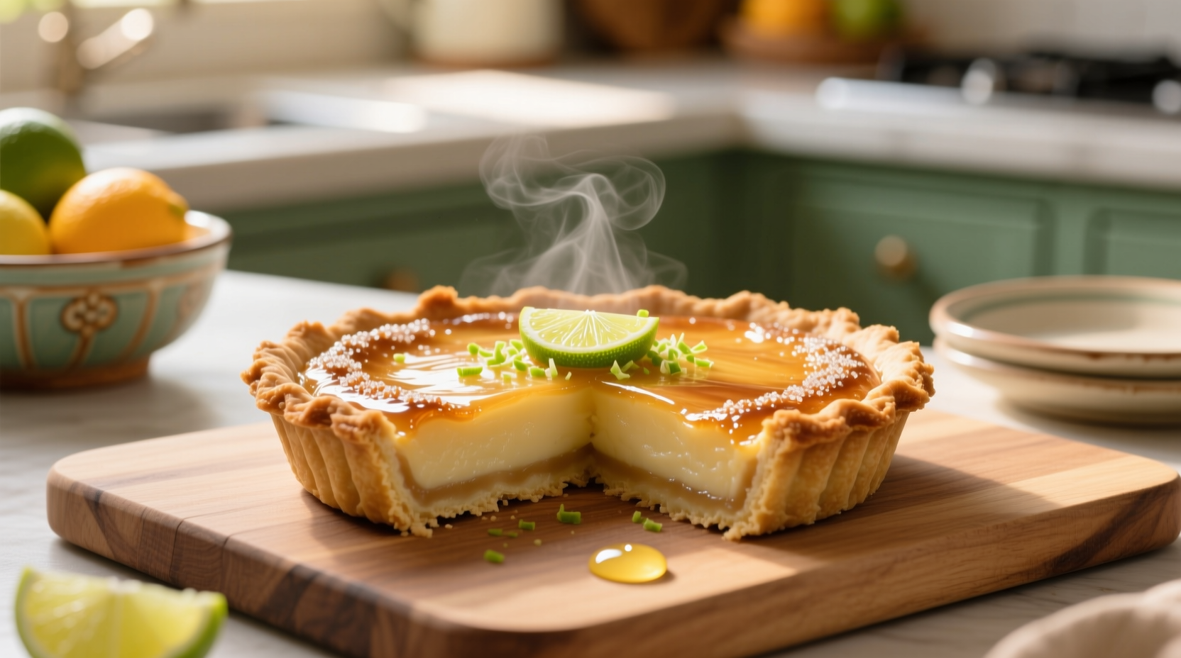 this air fried key lime pie is so easy it feels like c
