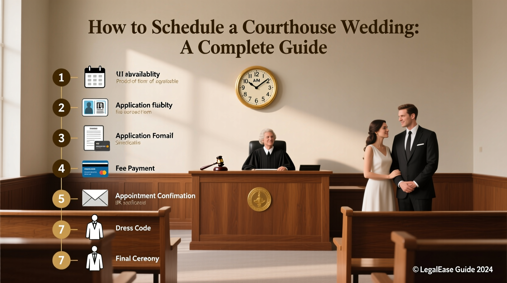 how to schedule a courthouse wedding