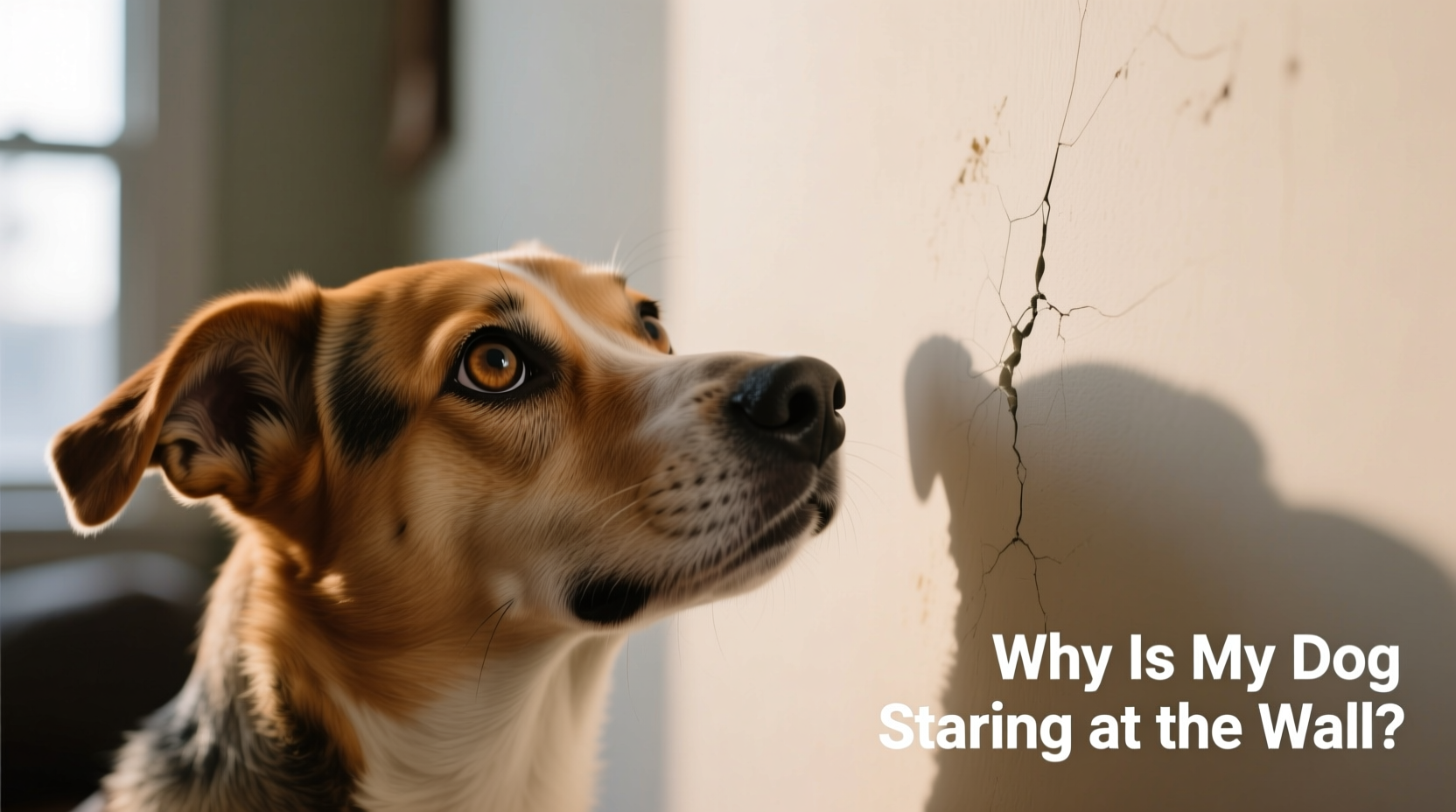 why is my dog obsessed with staring at the wall causes and fixes