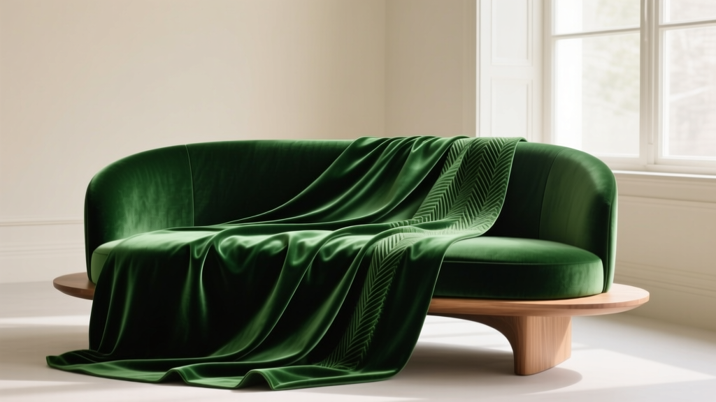 Green Velvet Upholstery Material: Sustainable Luxury That Lasts