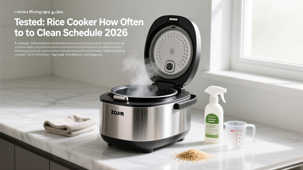 Tested: Rice Cooker How Often to Clean Schedule 2026