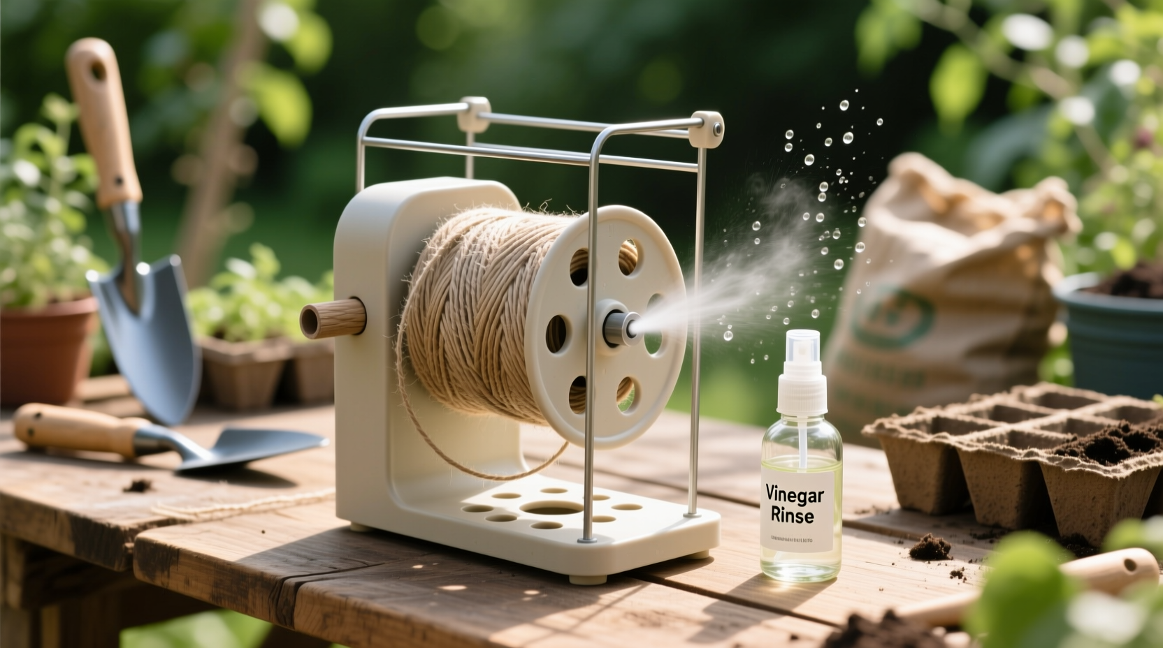 eco friendly cleaning tips for twine dispensers