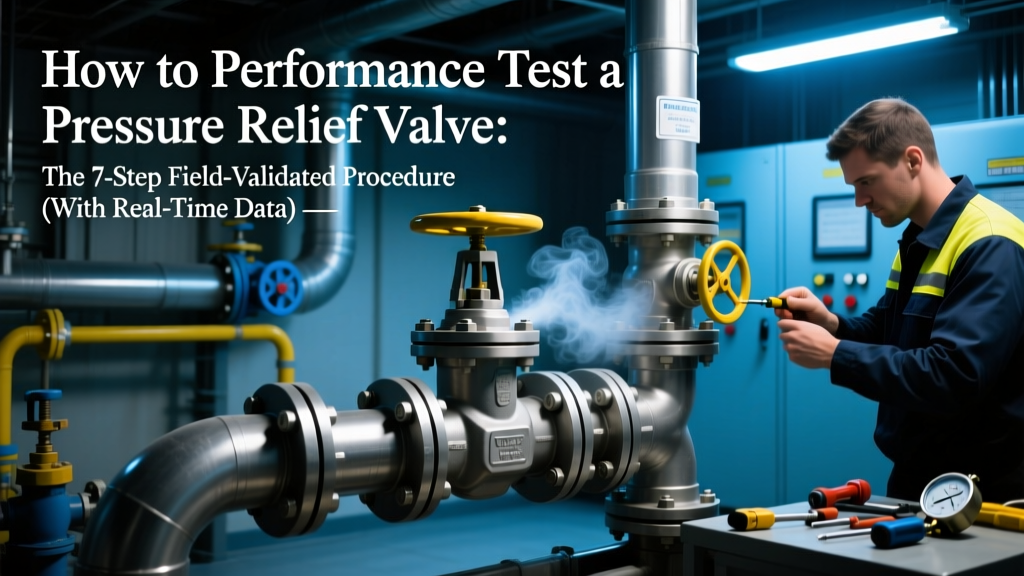 Pressure Relief Valve Performance Testing: 7-Step Guide