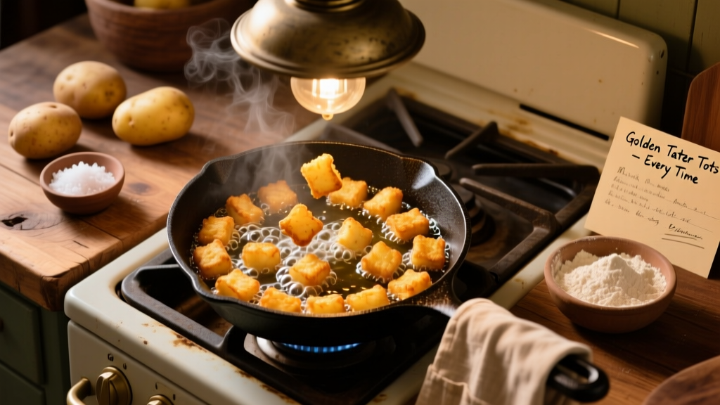 How to Deep Fry Tater Tots on the Stove (Crispy Every Time)
