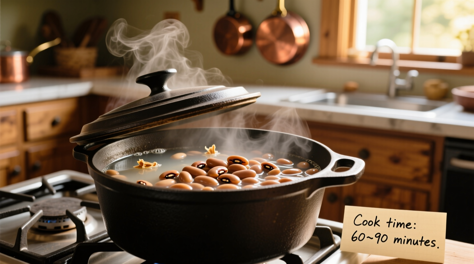 how long does it take beans to cook