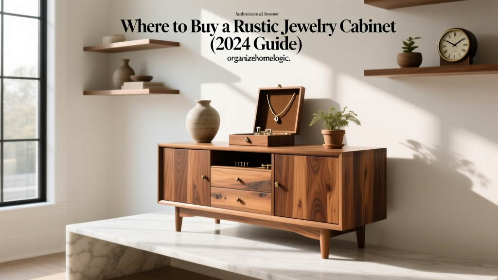 Where to Buy a Rustic Jewelry Cabinet (2024 Guide)