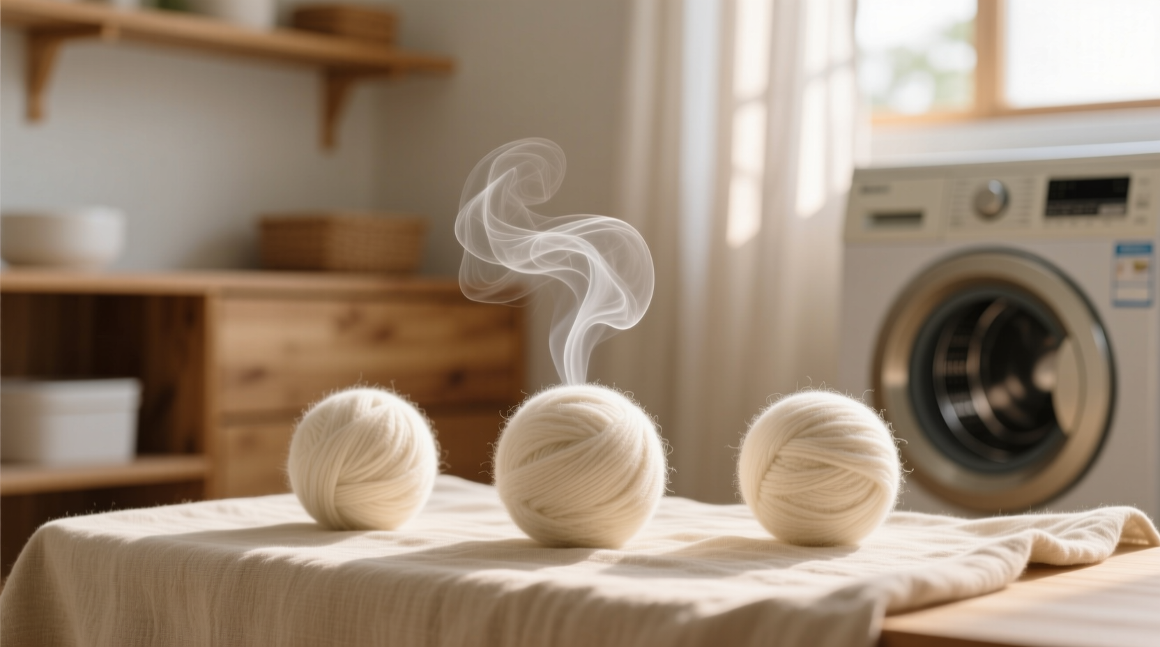 essential oils on wool dryer balls scent only