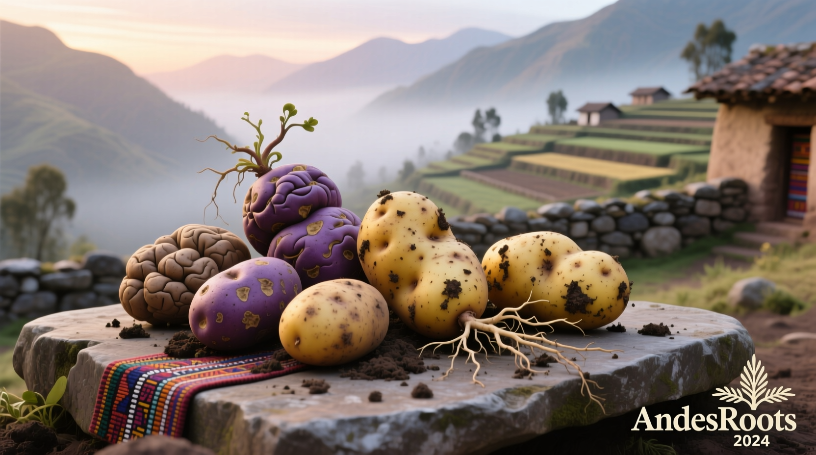 Ancient potato varieties from Andean region
