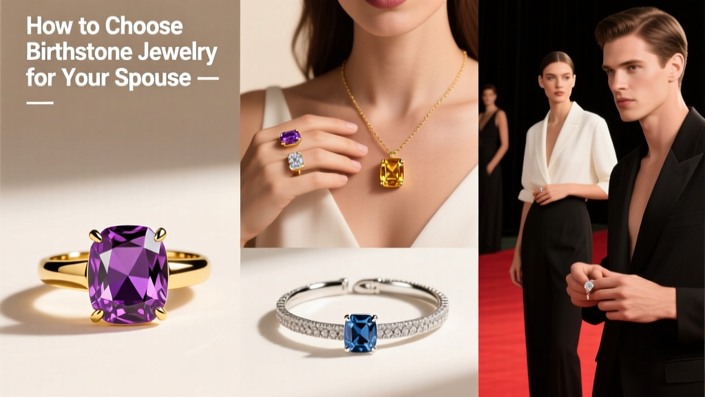 How to Choose Birthstone Jewelry for Your Spouse