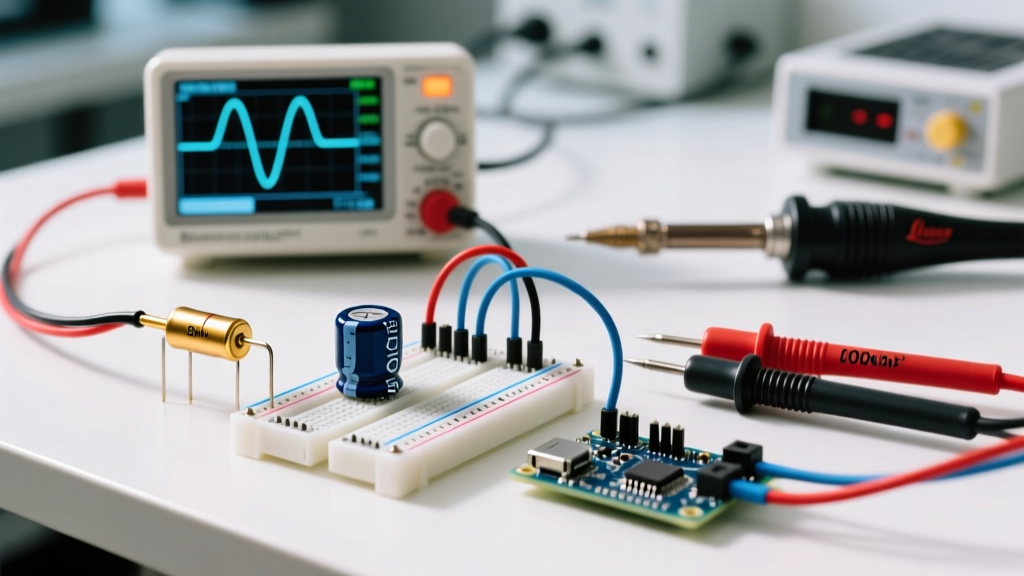 Low Pass Filter Using RC Circuit: Design, Values, and Bench Testing