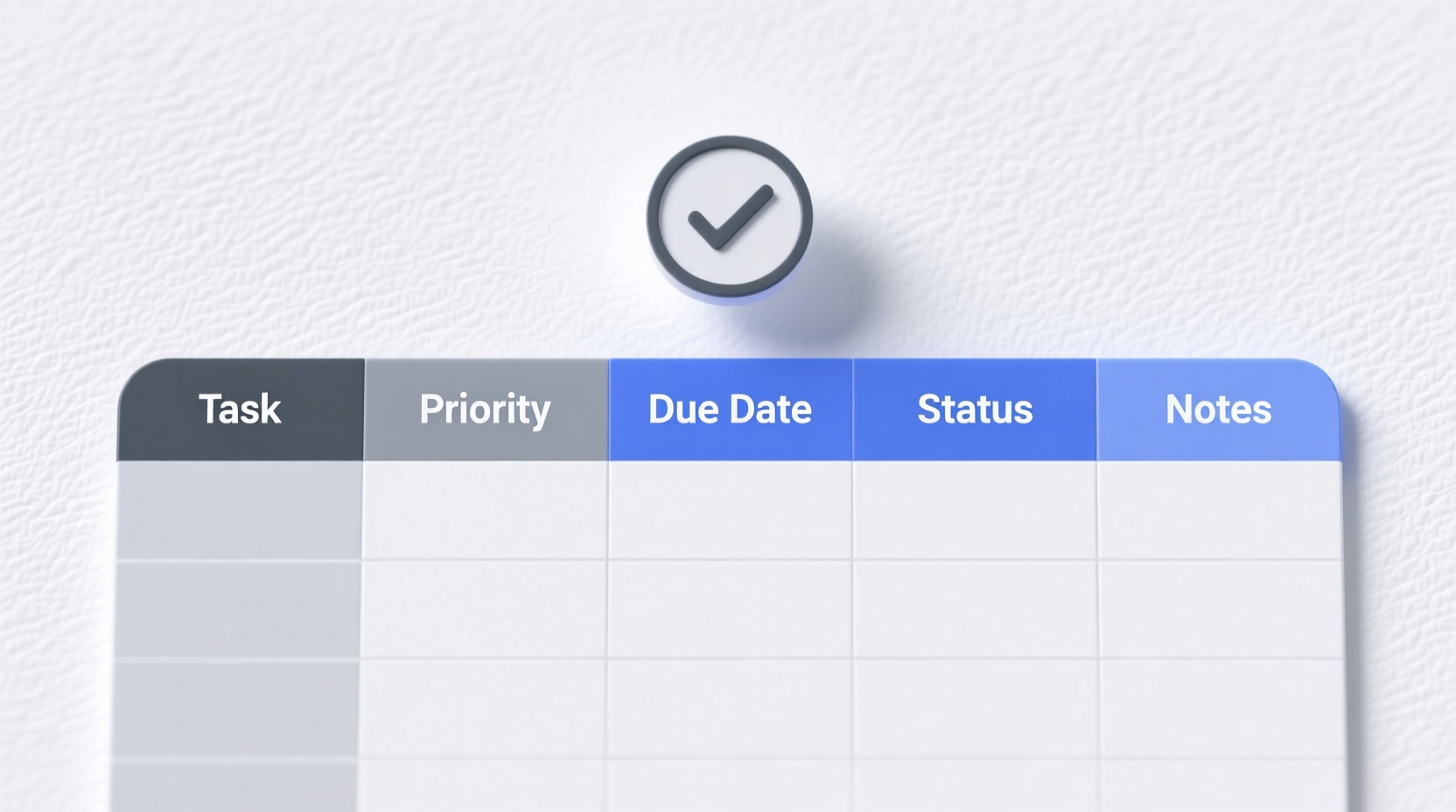 flexible task list is the simplest excel template for t