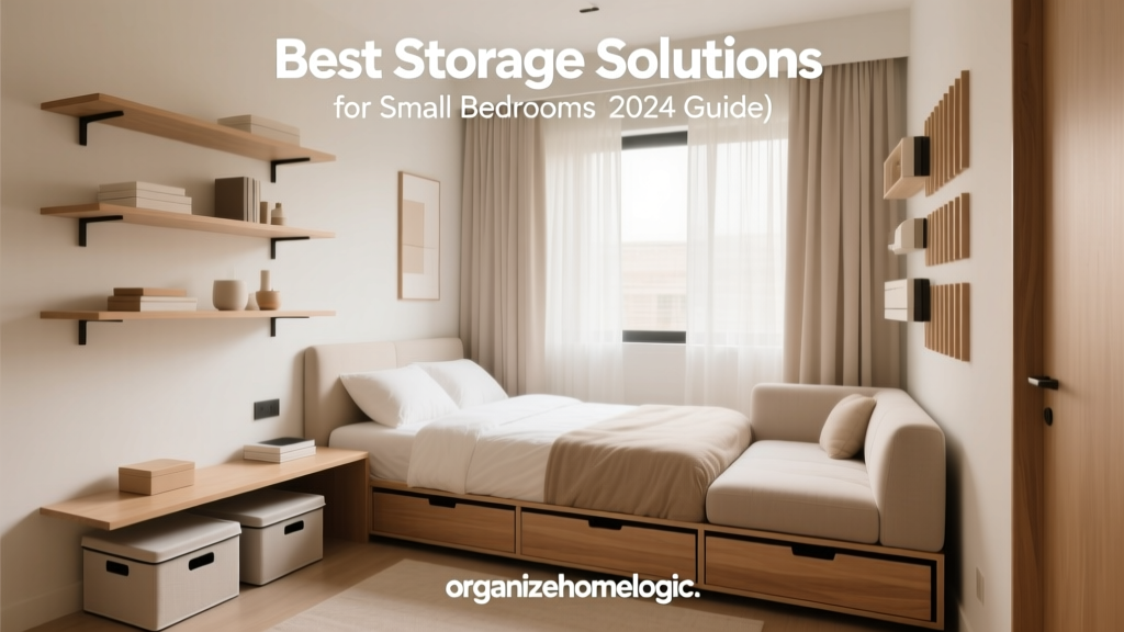 Best Storage Solutions for Small Bedrooms (2024 Guide)