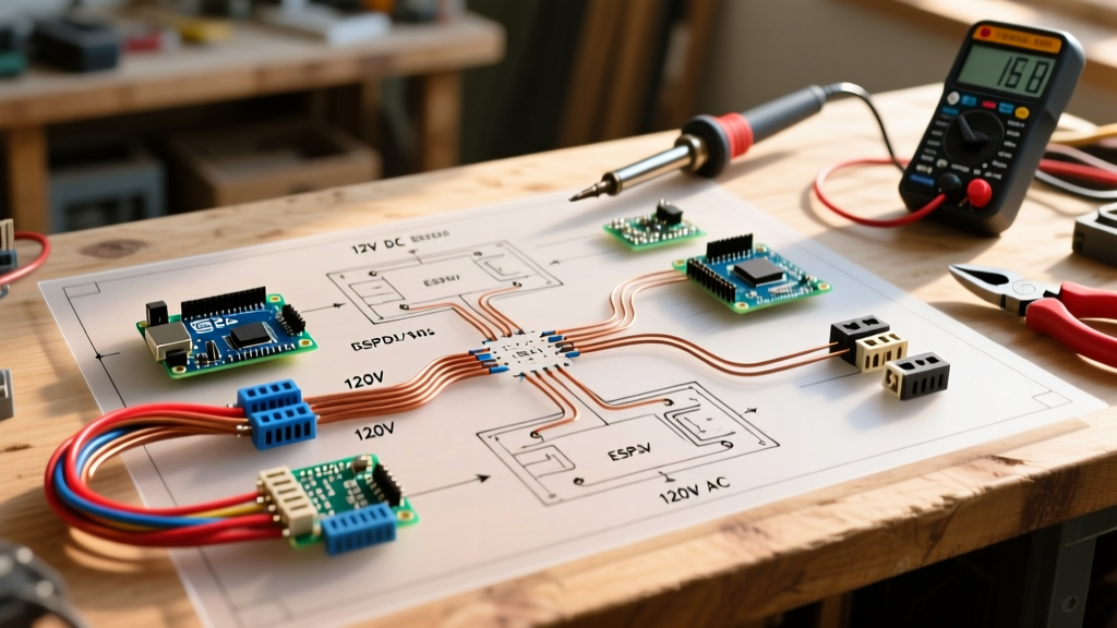 RV Bedroom Electrical Wiring Diagram: 12V & 120V Guide