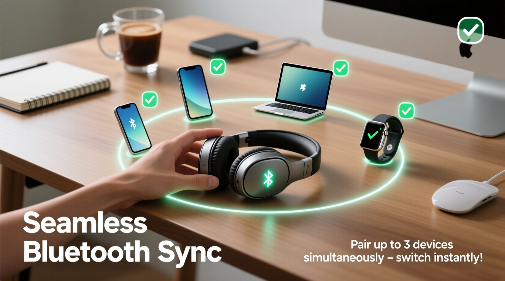 how to sync bluetooth headphones to multiple devices seamlessly
