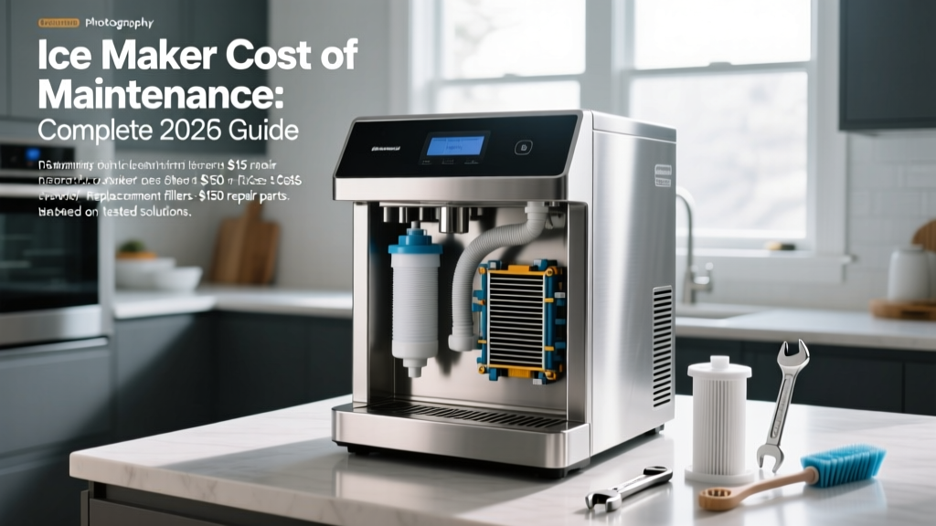 Ice Maker Cost of Maintenance: Complete 2026 Guide