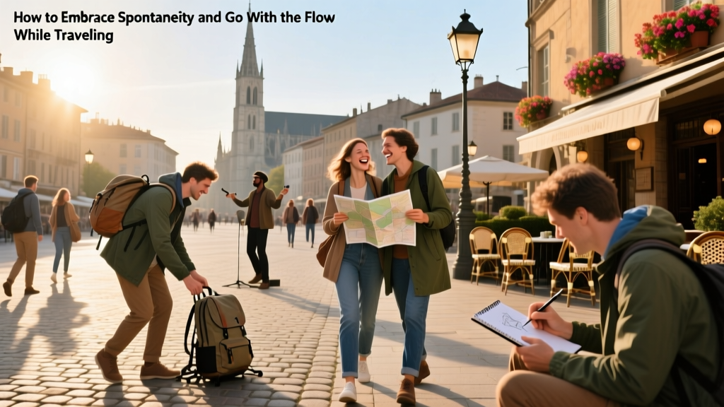 How to Embrace Spontaneity and Go With the Flow While Traveling