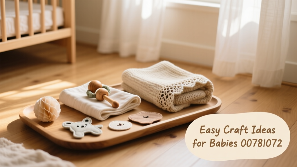 Easy, Safe, and Developmentally Rich Craft Ideas for Babies (Ages 0–12 Months)