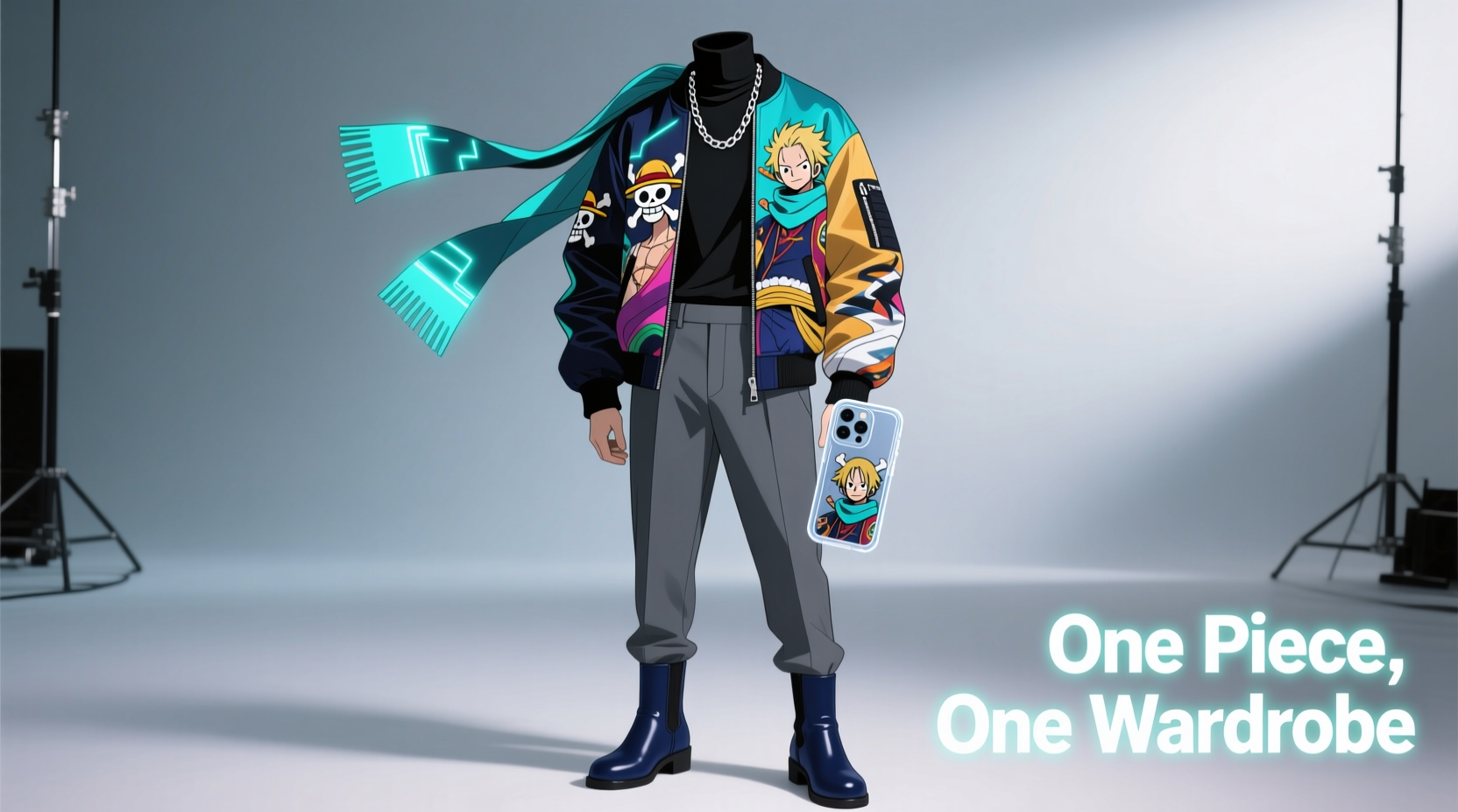 how to create a capsule wardrobe around one statement anime jacket