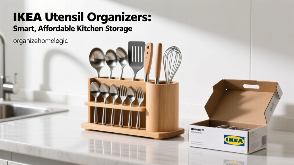 IKEA Utensil Organizers: Smart, Affordable Kitchen Storage