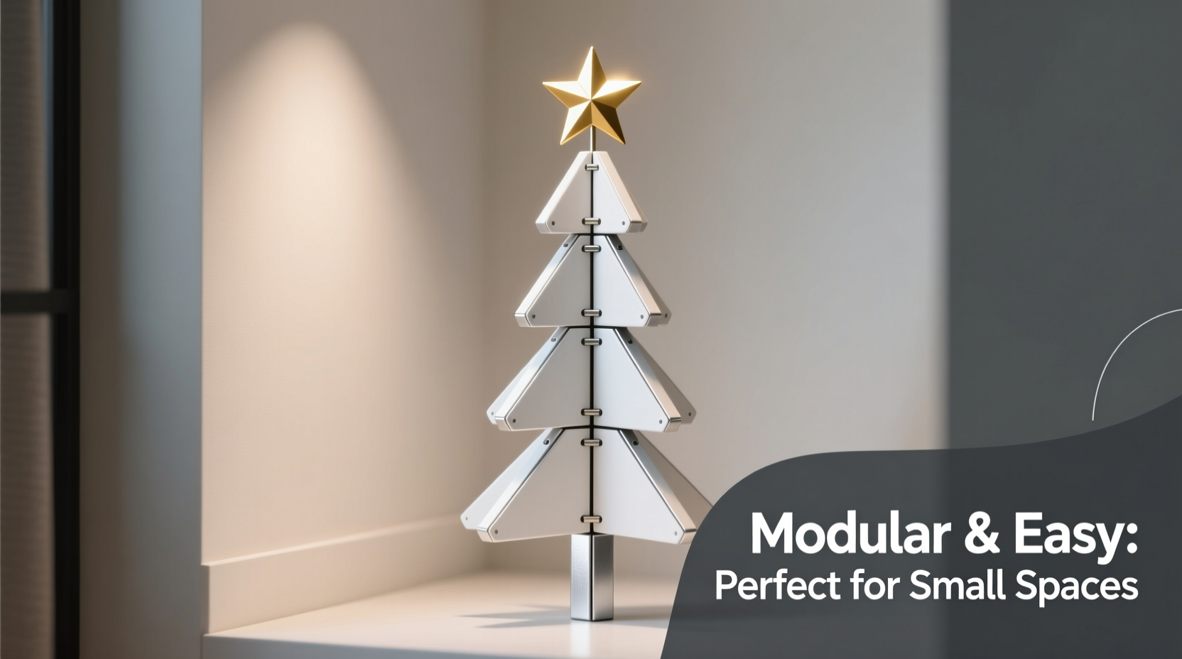 is a modular christmas tree better for small spaces and easy setup