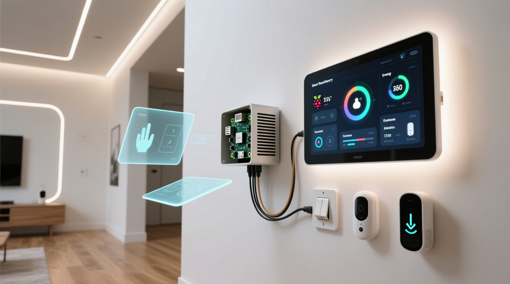 build an entire home automation system with a raspberry