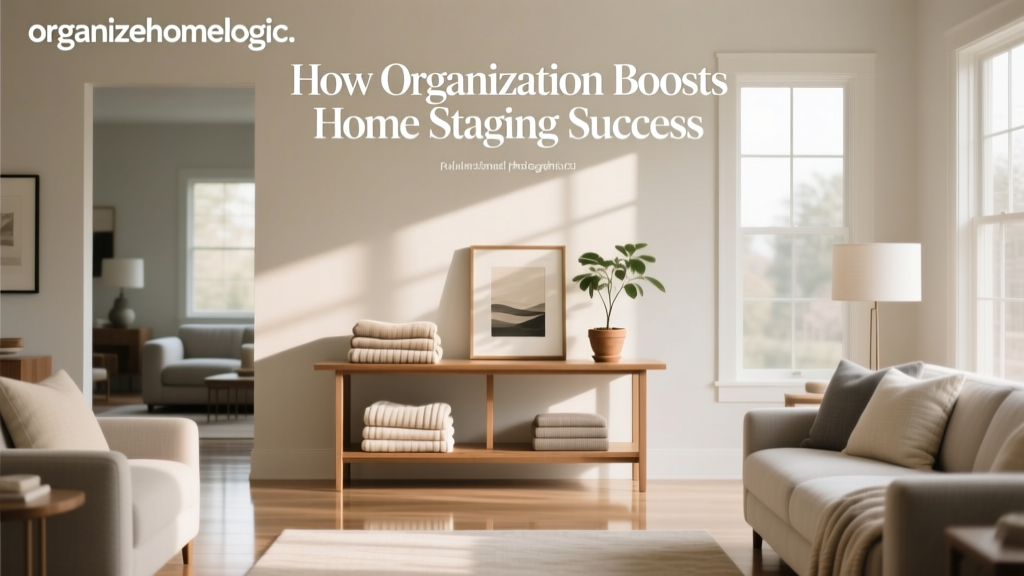 How Organization Boosts Home Staging Success