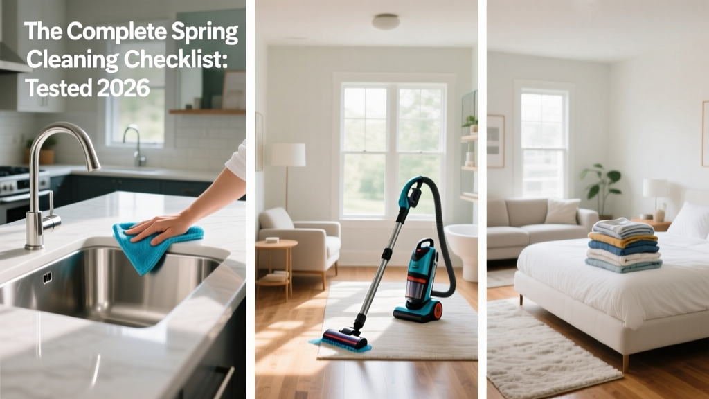 The Complete Spring Cleaning Checklist: Tested 2026