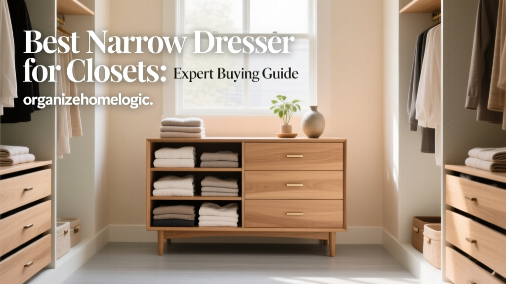 Best Narrow Dresser for Closets: Expert Buying Guide