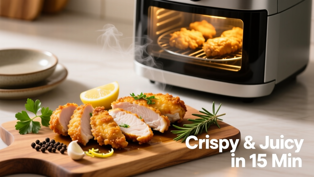 Air Fryer Chicken Cutlets: Crispy, Juicy & Easy