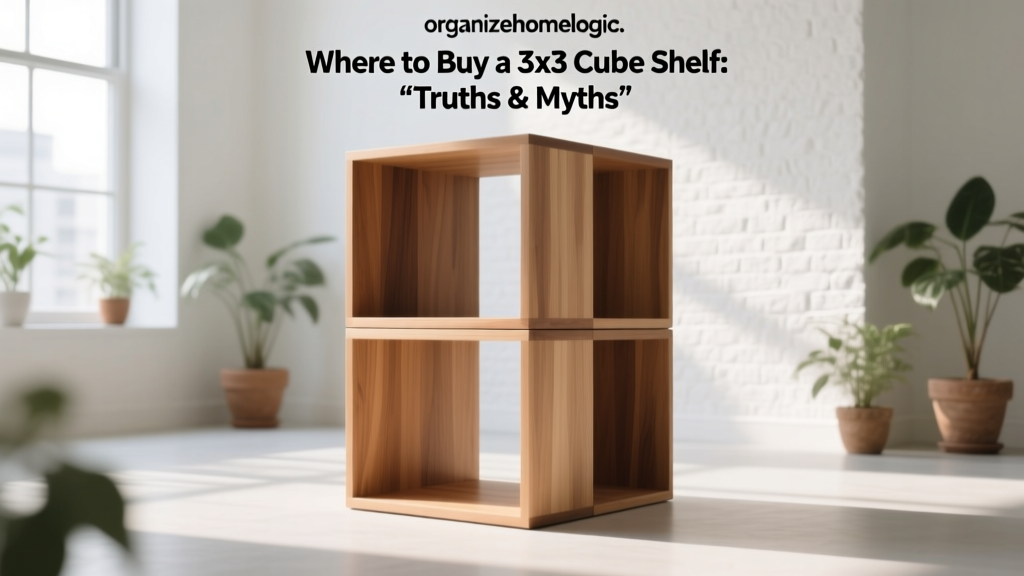 Where to Buy a 3x3 Cube Shelf: Truths & Myths