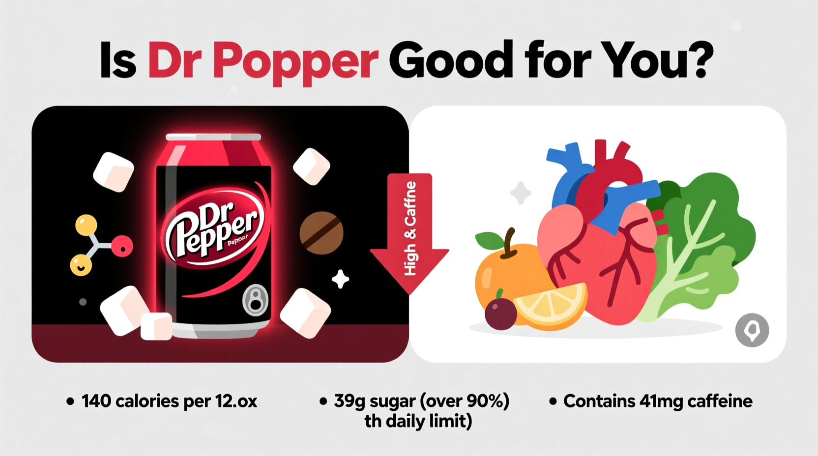 is dr pepper good for you