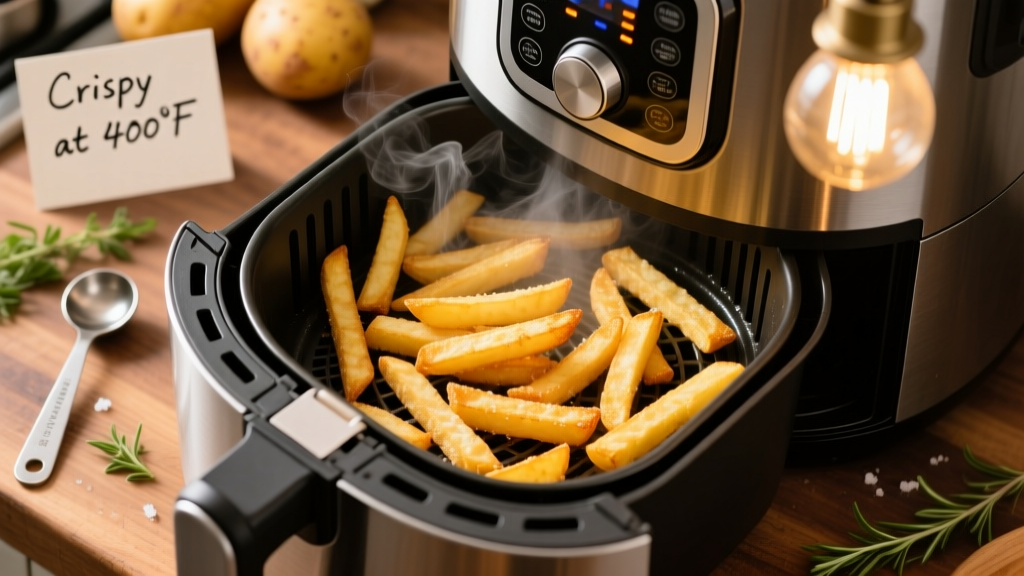 Perfect Frozen Fries in Instant Pot Air Fryer