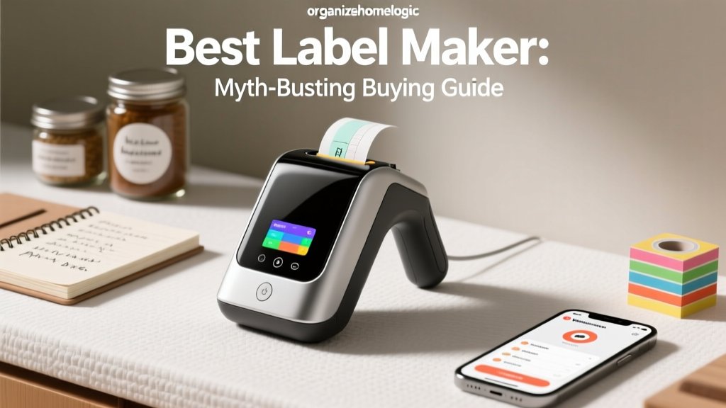 Best Label Maker for Home Organization