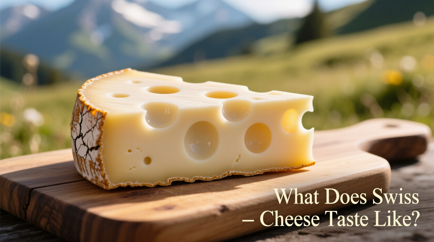 Swiss Cheese Taste Profile: Mild Nutty Flavor Explained